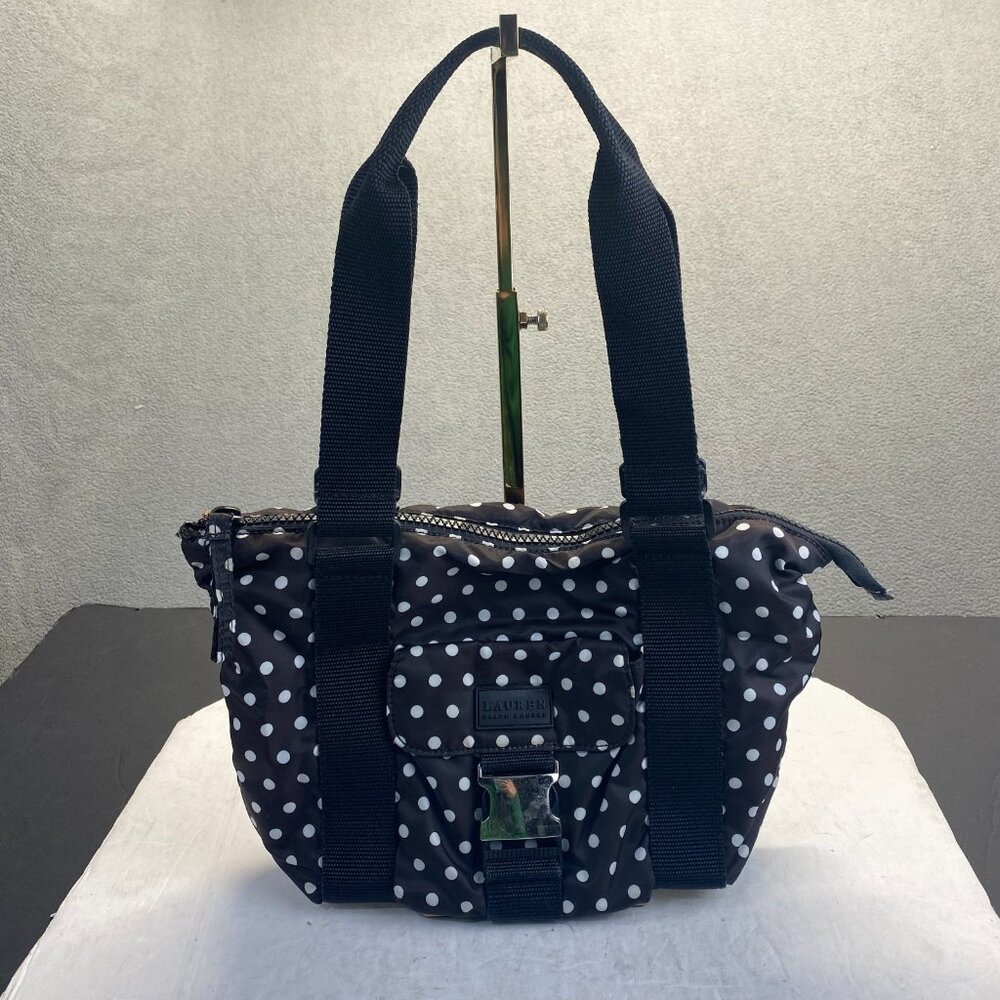 Lauren Ralph Lauren Y2K Polka‎ Dot Mini Belt Bag Shoulder Pouch